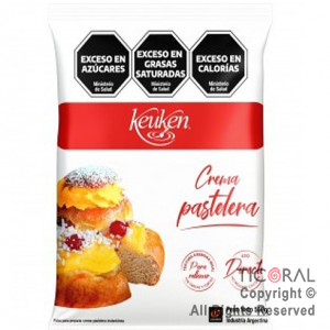 CREMA PASTELERA KEUKEN X 500 GR LODISER x 1